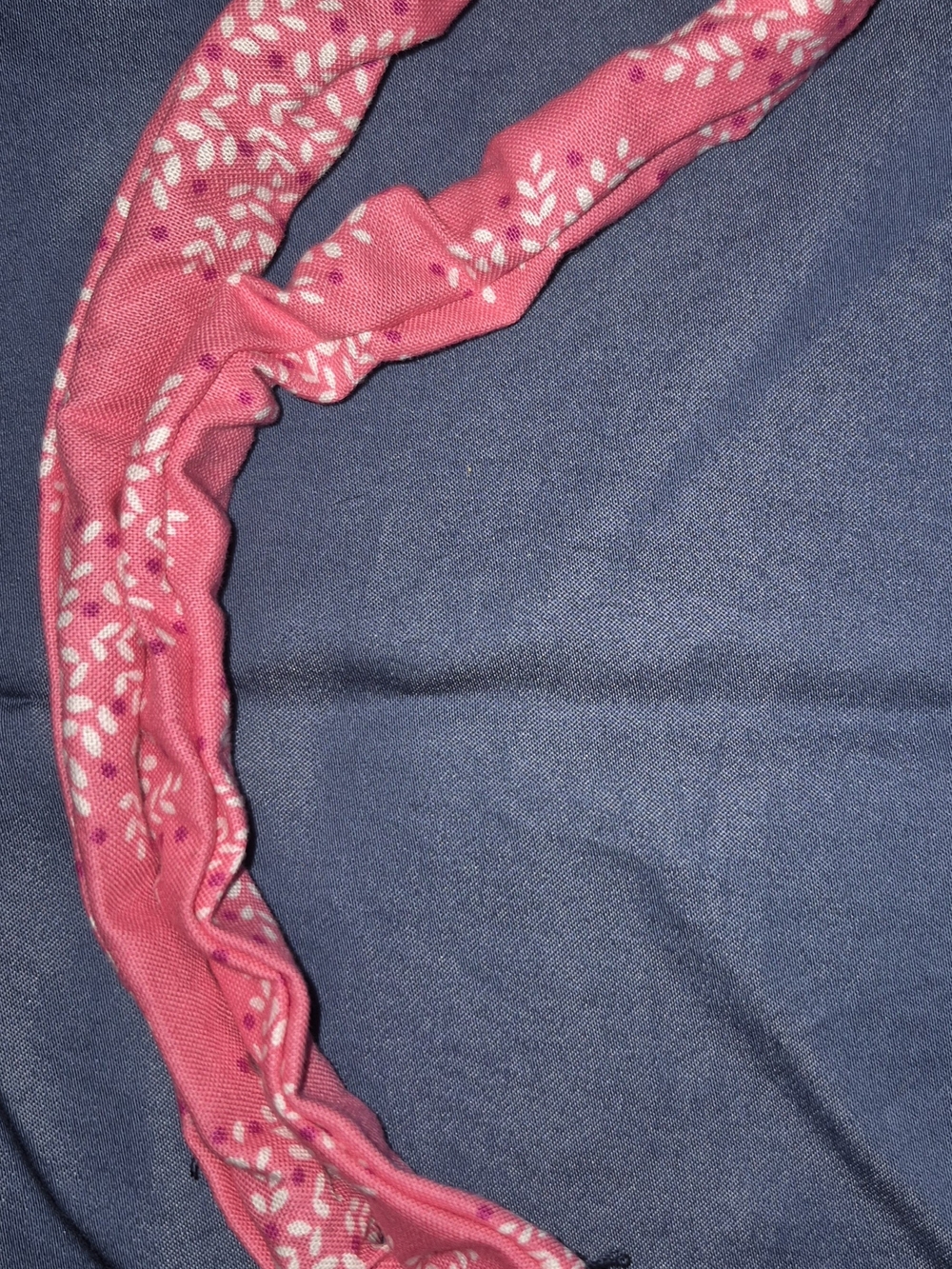 Pink Floral Pattern Womens Headband